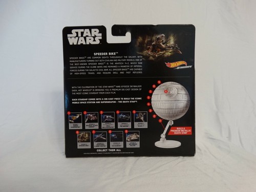 Star Wars Hot Wheels Starships Commemorative Series 6/9 SPEEDER BIKE - Picture 5 of 10