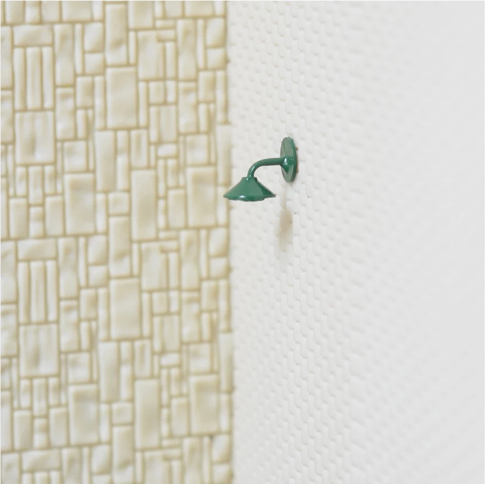 20 x OO / HO scale street bracket light model wall lamp posts LED building #R21 - Image 2 of 4