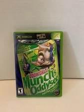 XBOX ODDWORLD MUNCH'S ODDYSEE VIDEO GAME USED COMPLETE CASE MANUAL 