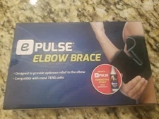 ePulse TENS Activated Elbow Brace For TENS & EMS Massagers FREE SHIPPING 85