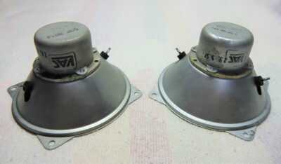 VAC/Siemens Klangfilm Speaker Impedance 4 to 5 ohms 8cm center