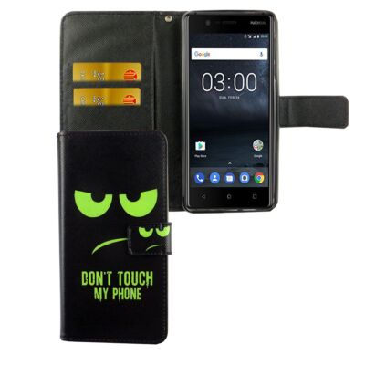 Handyhülle Schutz Case für Nokia 3.1 Cover Tasche Wallet Etui Handyhülle Bumper