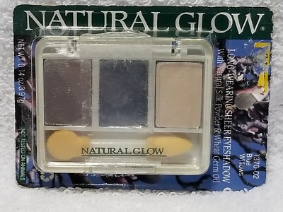 Natural Glow BLUE WILLOWS 1370-02 Long-Wearing Sheer Eyeshadow .14 oz/3.97g New