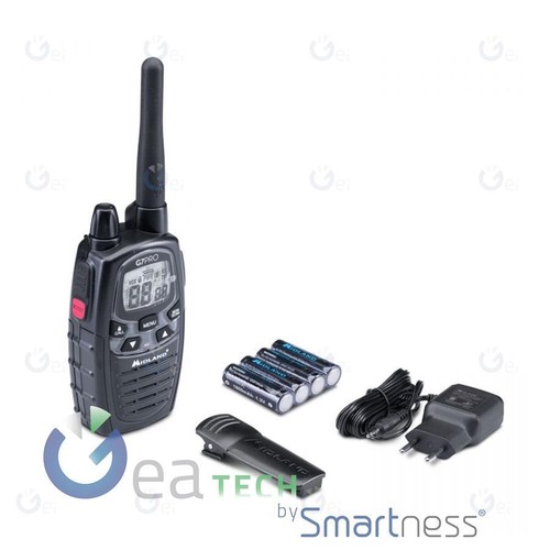 Radio Transceiver Portable Midland G7 PRO Walkie Talkie Lpd Pmr Double Ptt - Picture 10 of 13