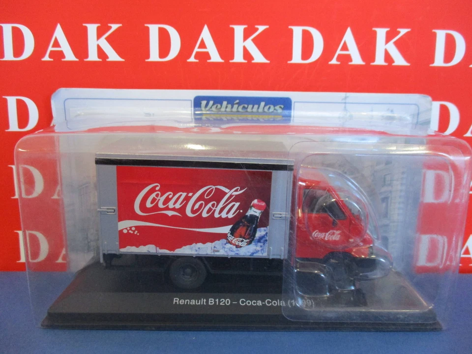 Die cast 1/43 Modellino Furgone Van Renault Master B120 Coca-Cola 1999 - Immagine 4 di 4