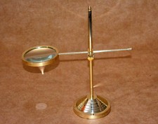 Adjustable Desk top Maginifir Antique Brass Magnifying Glass