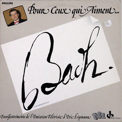Philips 416 944-1 Pour Ceux Qui Aiment BACH LP France RARE