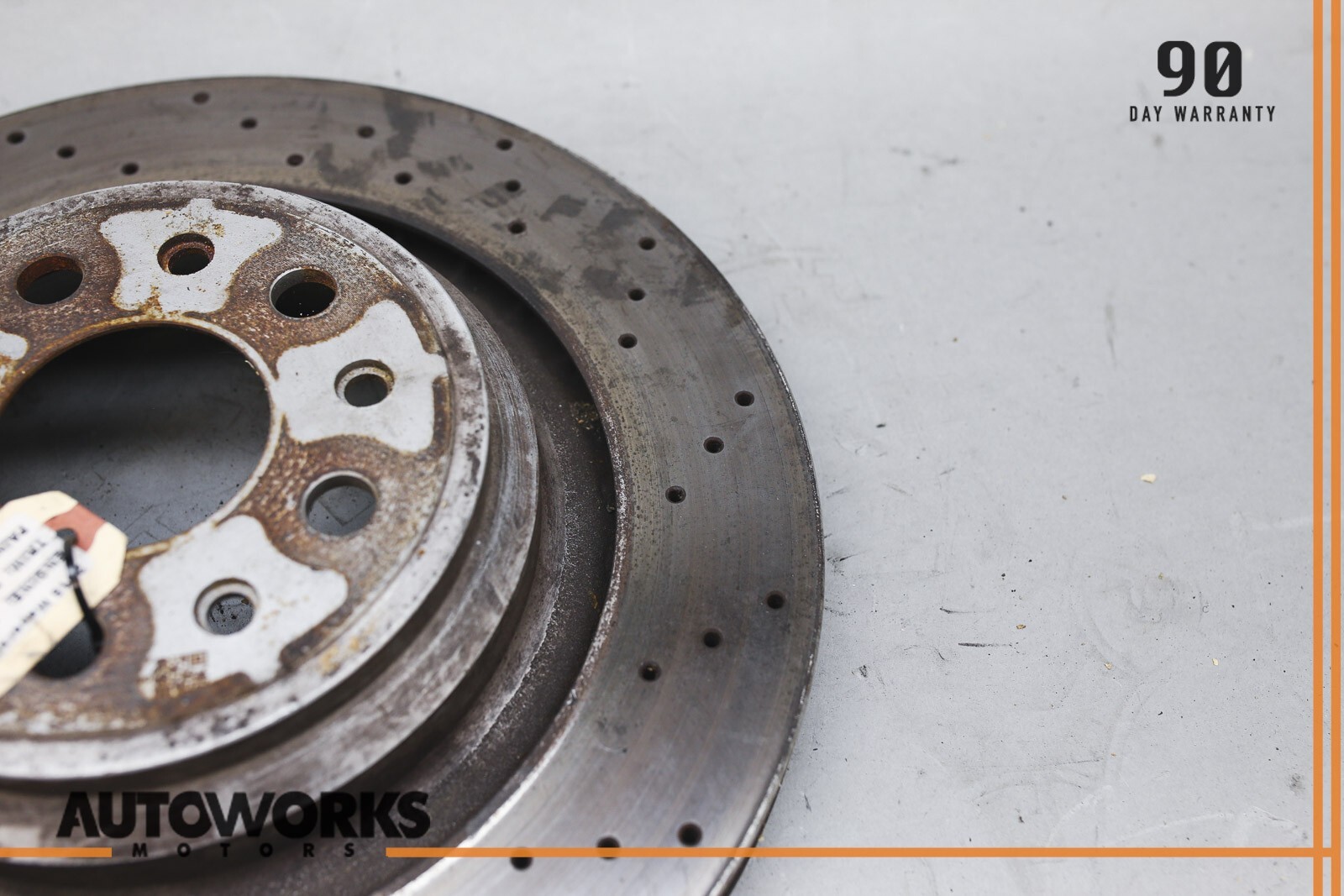 14-24 Maserati Ghibli M157 Rear Right Passenger Side Brake Rotor Disc OEM