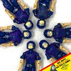 1985 Hasbro Gi Joe Cobra Tele Viper 3 3/4" Figure Lot (x6) Army Builders Read