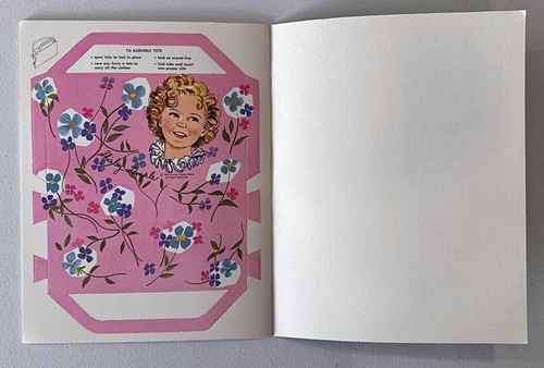 Vintage SHIRLEY TEMPLE PAPER DOLL BOOK 1986 New Old Stock Uncut - Bild 6 von 8