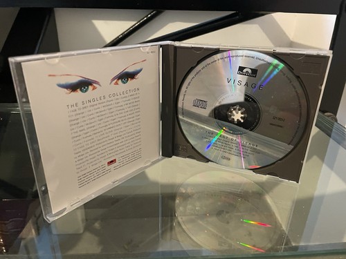RARE CD - VISAGE - FADE TO GREY - THE BEST OF VISAGE - 1993 ELECTRO NEW XAVE 👽 - Foto 3 di 3
