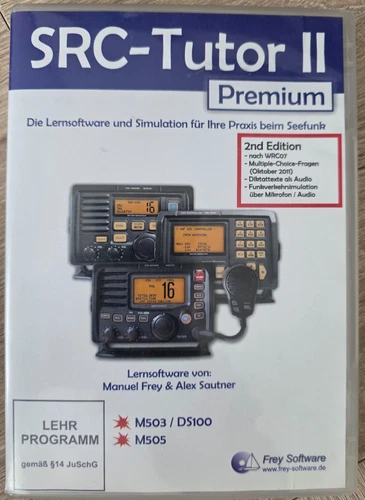 SRC-Tutor II Premium - Professionelle Lernsoftware für Seefunkzeugnisse