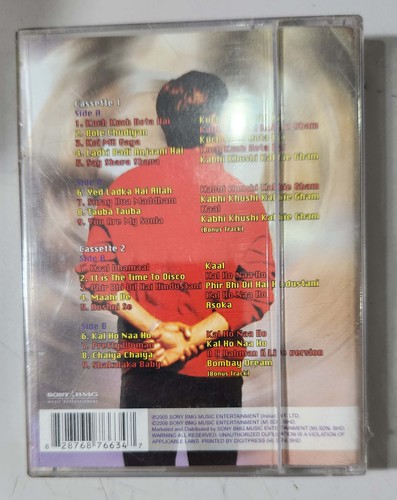 (2432) Malaysia Double Bollywood Cassette Tape ~ The Best Of SHAH RUKH KHAN - Picture 2 of 2