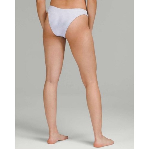 NWT, Lululemon, Smocked Mid-Rise Skimpy Bikini Bottom, Sz 6 - Picture 2 of 5
