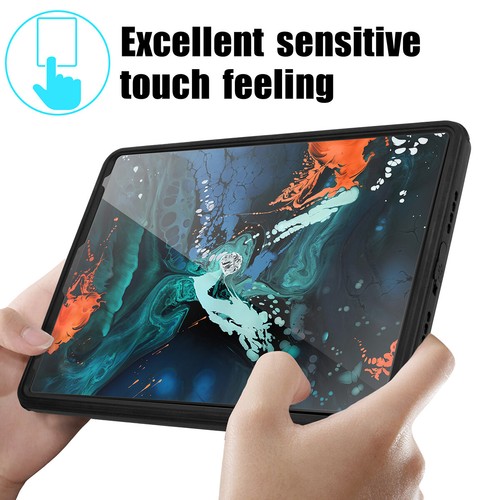 For iPad Pro 3rd Gen 12.9 2018 Case Waterproof Shockproof Heavy Duty Stand Cover - Picture 9 of 13