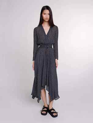 grey polka dot dress Endless Rose
