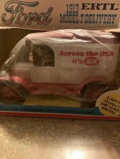 Model T Delivery Truck Bank With Lock 1/25 Scale Die Cast Ertl E26