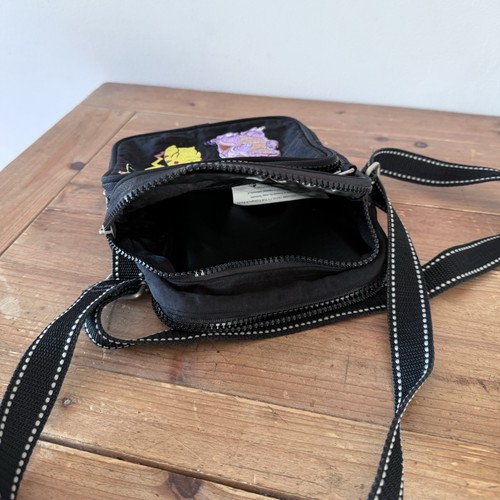 Pokemon Shoulder Bag Embroidered Pikachu Nintendo Game Freak 1999 Vintage Badges - Picture 5 of 23
