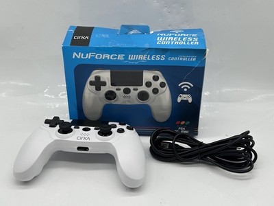 Hyperkin Cirka NuForce Wireless Game Controller for PS4 (White)