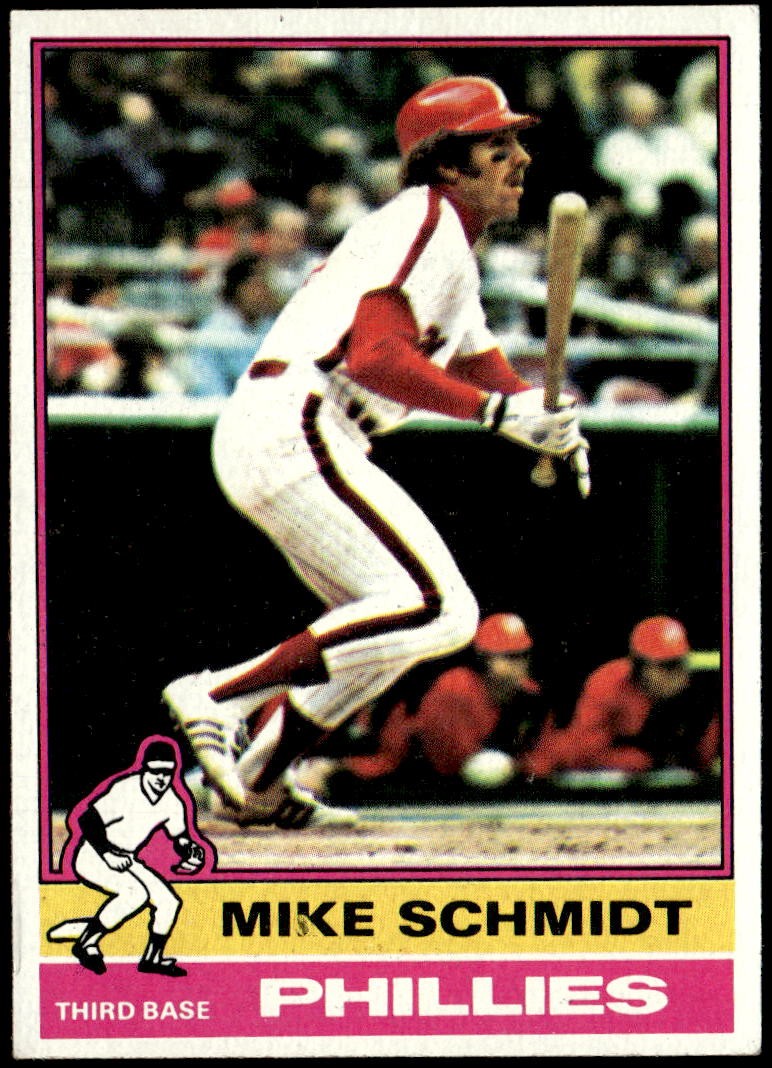 1976 Topps #480 Mike Schmidt F5
