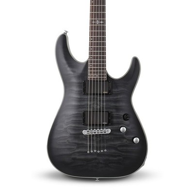 Schecter Guitar Research C1 Platinum Electric Guitar Translucent Black