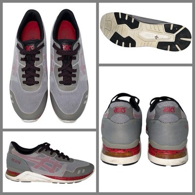 Asics Gel Lyte Evo NT Running Shoes Men s Size 11 Gray Red HN544 YGI C1S-10