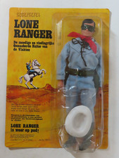 1975 Louis Marx Lone Ranger 10" action figure on card NIP unpunched overseas