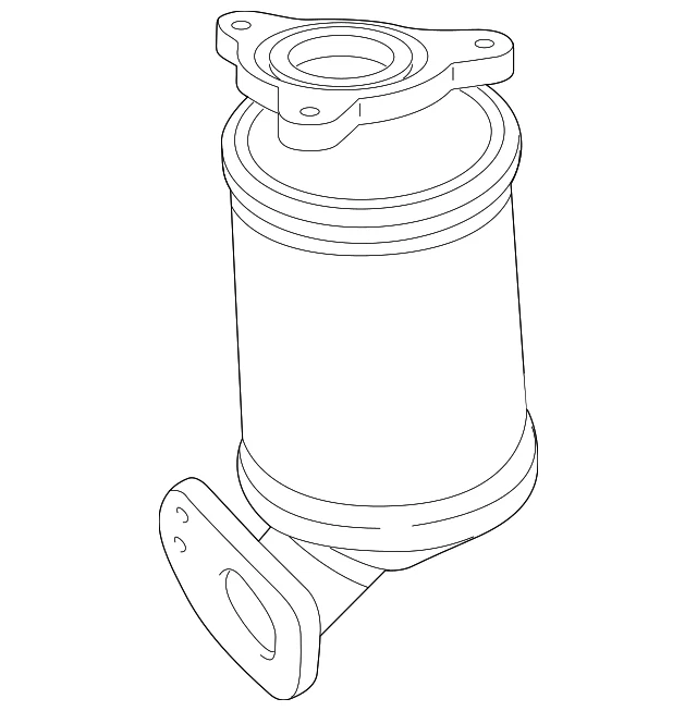 Genuine GM Catalytic Converter 19420234 - Image 3 of 4