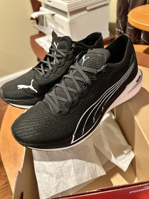 Brand New PUMA Deviate Nitro Running  Womens Black 10.5 US Sneakers 194453