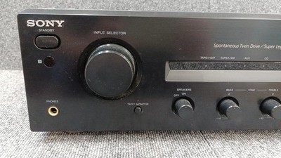 SONY アンプ Spontaneous Twin Drive TA-FE570 SONY TA-FE570 - A look inside - YouTube