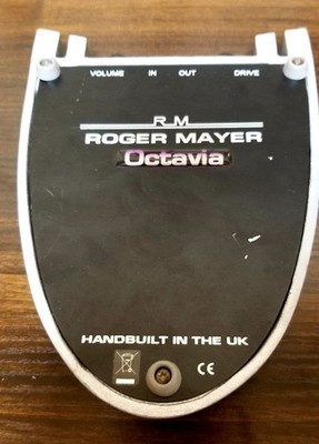 Roger Mayer OCTAVIA Fuzz Pedal getestet & funktioniert selten aus JAPAN...