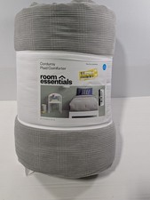 Room Essentials Twin/XL Twin Corduroy Plaid C...
