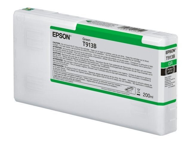 Cartouche d'encre Epson T913B vert 200ml, standard d'excellence pour l'art