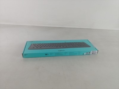 Neu Logitech K120 USB Verkabelt Standard Desktop Tastatur