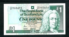 Royal Bank of Scotland (P351a) 1 Pound 1989 aUNC