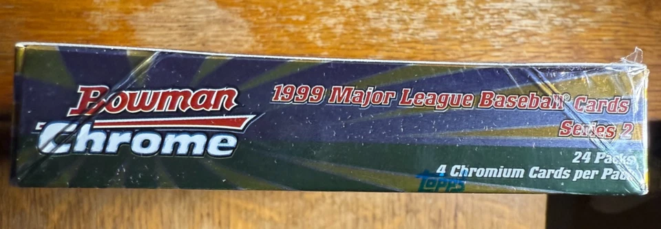 1999 Bowman Chrome Series 2 Sealed Hobby Box...Sabathia RC?...HOF Refractors? - Image 3 of 4