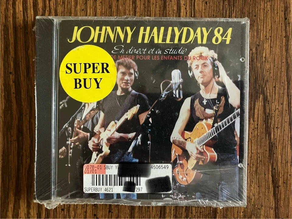 SEALED-JOHNNY HALLYDAY-SETZER-CARL PERKINS-EMMY LOU HARRIS-STRAY CATS-DON EVERLY - Image 2 of 4