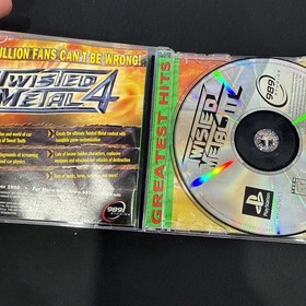 Twisted Metal III (PlayStation 1, PS1) Greatest Hits CIB W Manual + Reg Card