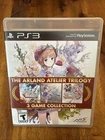 Arland Atelier Trilogy (Sony PlayStation 3, 2015) CIB!! 🔥🔥🔥