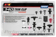 PERFORMANCE TOOL 340PC TOYOTA TRIM CLIP ASST....