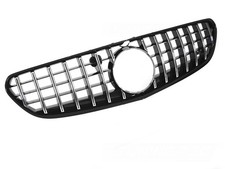 Passend f&uuml;r Mercedes S C217 A217 2014-2020 Sportgrill Schwarz Chrom