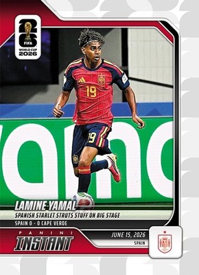 Panini Instant FIFA World Cup 2026 - Card 030 - Lamine Yamal - Spanien