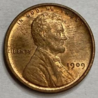 1909 VDB Uncirculated Lincoln Wheat Cent Exact Coin Imaged #LWC1406