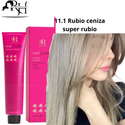 Tinte para el cabello Color RR Line 11.1 Rubio ceniza super rubio Racioppi