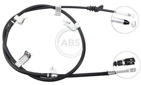 A.B.S. Bremsseil Seilzug Feststellbremse K10867 FüR Honda Prelude 4 16V BB3 Vtec-image