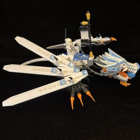 LEGO 2260 NINJAGO: Ice Dragon Attack 100% Complete w Minifigures Instructions