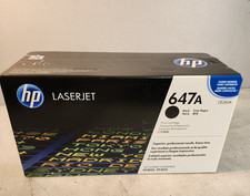 HP 647A CE260A Black Toner Cartridge Genuine New Sealed Bag No Box free ship