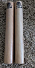 Latin Percussion Aspire 8" Long Claves Set of 2 LPA165 Good Condition Quick Ship