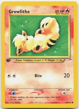 Pokemon Growlithe 68/105 NM C Neo Destiny 1st Edition on eBay