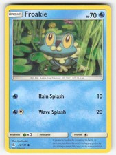 Froakie 22/131 Common Forbidden Light Pokemon Lightly Played